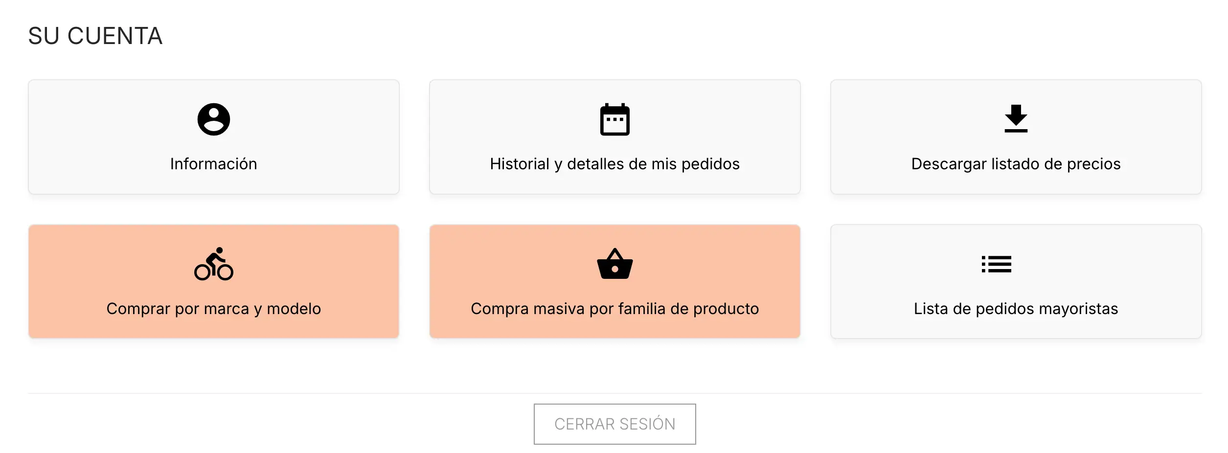 Perfil mayorista